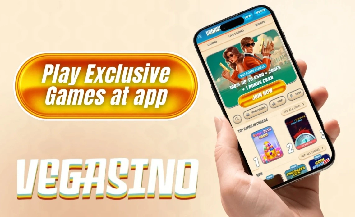 Vegasino Casino app-skjermbilde